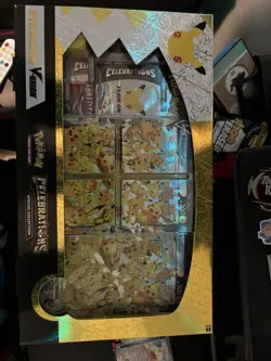 Pokemon TCG Celebrations Pikachu V-union Special Collection Box Sealed 820650809156 - Image 1