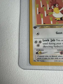 Farfetch’d 1st Edition 43/64 Neo Revelation WOTC Vintage Pokemon - Image 3