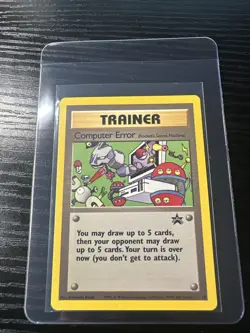 Computer Error (Rocket’s Secret Machine) Black Star Promo #16 WOTC Pokemon - Image 1