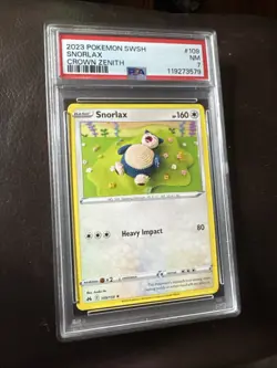 NEAR MINT SNORLAX 109/159 CROWN ZENITH 2023 POKEMON TCG PSA Graded USA Shipping - Image 4