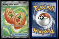 BUDDY-BUDDY POFFIN 167/132 ULTRA RARE NM/M MEGA EVOLUTION POKEMON - Image 1