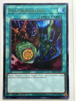 Polymerization (A) (Alternate Art) (PUR) 1st Ed Quarter Century Bonanza RA03 NM - Image 1