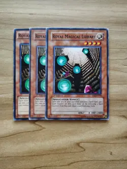 Yu-Gi-Oh! - Royal Magical Library 3X - Complete Playset - Image 1