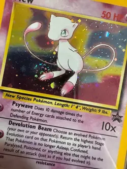 SEQUENTIAL SWIRL CGC 7.5 EEVEE 11 MEW 9 HOLO BLACK STAR PROMO POKEMON NEAR MINT - Image 5