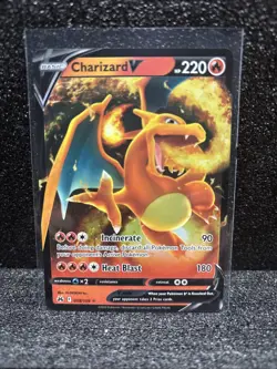 Pokemon TCG Charizard V Crown Zenith 018/159 Holo Ultra Rare - Image 1