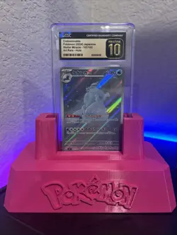 RARE! CGC PRISTINE 10 CRABOMINABLE 107/102 STELLAR MIRACLE HOLO JPN POKEMON 2024 - Image 1