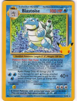 Blastoise 2/102 Classic Collection Celebrations: Classic Collection Holo NM/M - Image 1