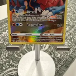 2022 Pokemon SWSH #TG09 FA Druddigon Silver Tempest Mint - Image 5