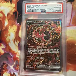 2025 Pokemon—Oricorio EX #024 Mega Evolution—Black Star Promo Holo PSA 10 - Image 1