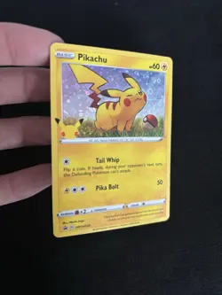 Pikachu - (General Mills) SWSH039 Promo Holo Pokemon TCG - NM/LP - Image 2