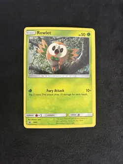 Rowlet - (General Mills Promo) SM01 Miscellaneous Holo Pokemon TCG - NM/LP - Image 1
