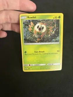 Rowlet - (General Mills Promo) SM01 Miscellaneous Holo Pokemon TCG - NM/LP - Image 2