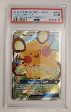 Dedenne GX Unbroken Bonds 195a/214 Pokemon TCG PSA 10 - Image 1