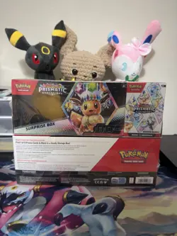 Pokemon TCG Prismatic Evolutions Surprise Box & Booster Bundle Sams Club SEALED - Image 1