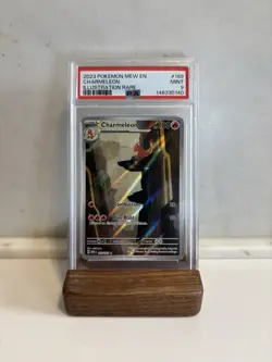 2023 POKEMON MEW EN-151 ILLUSTRATION RARE #169 CHARMELEON PSA 9 - Image 1
