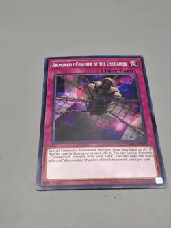 Yugioh! Abominable Chamber of the Unchained - CHIM-EN070 NM - Image 1
