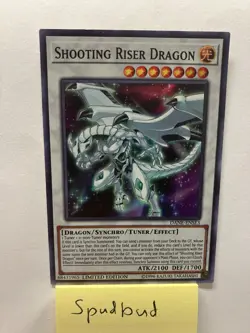 Shooting Riser Dragon Super Rare DANE-ENSE3 (Lightly Played 1st Edition) - Image 1
