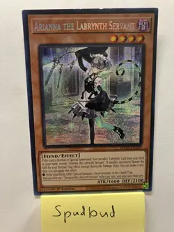 Arianna the Labrynth Servant Secret Rare MP23-EN229 (Lightly Played 1st Edition) - Image 1