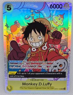 Monkey.D.Luffy #OP07-109 SR One Piece Premium Booster-The Best-Vol. 2 (PRB-02) - Image 1
