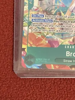 One Piece Brook Alt Art SR Adventure On Kami's Island Op-15 English - Image 3