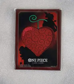 2025 One Piece Card Sleeves (Set of 10 Sleeves) Op-Op Devil Fruit Vol 3 NEW - Image 1