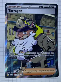 Tarragon Full Art Trainer - 116/088 Perfect Order Pokemon Card TCG - Image 1