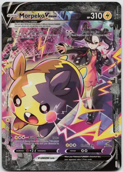 Morpeko V-Union - JUMBO Holo SWSH: Sword & Shield Promo Cards SWSH287-SWSH290 NM - Image 1