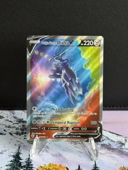 Origin Forme Dialga V 177/189 Alternate Full Art Astral Radiance Pokemon Card - Image 1