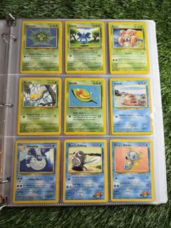 VINTAGE - Binder /Collection / Lot - 108 CARDS - NO DUPES - DMG - Pokemon TCG - Image 5