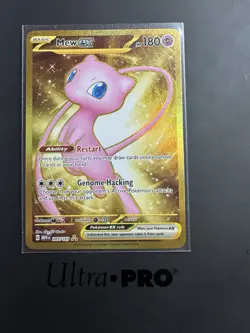 Mew ex 205/165 Scarlet & Violet 151 Hyper Rare Pokemon Card NM - Image 1