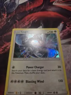 Lugia 131/181 Holo Rare - Sun and Moon Team Up - Pokemon Card Lightly Played LP - Image 2