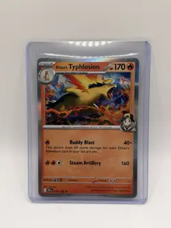 Pokemon Ethan's Typhlosion 034/182 Sv10: Destined Rivals Full Art Rare Holo Card - Image 1