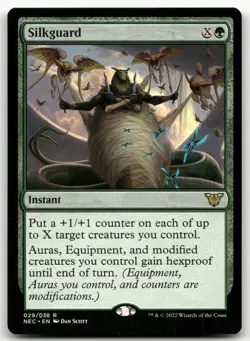 Silkguard #29 (NM) Kamigawa Neon Dynasty NEC Magic MTG - Image 1