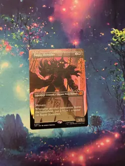 MTG Super Shredder Borderless M 217 Teenage Mutant Ninja Turtles Mint - Image 1