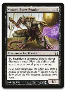 Nezumi Bone-Reader #127 (NM) Champions of Kamigawa CHK Magic MTG - Image 1