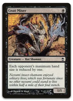Gnat Miser #70 (NM) Saviors of Kamigawa SOK Magic MTG - Image 1