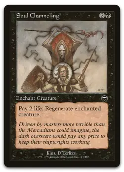Soul Channeling #163 (NM) Mercadian Masques MMQ Magic MTG - Image 1