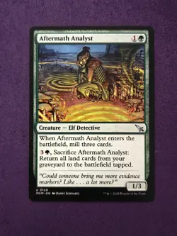 Aftermath Analyst Normal U Murders at Karlov Manor 148 NM - Image 1