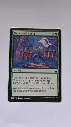 Skyshroud Claim NM, English Battlebond MTG Magic - Image 1