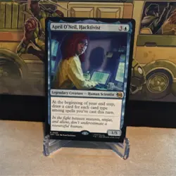 Magic the Gathering: TMNT “April O'Neil, Hacktivist” TMNT #0139 (English) - Image 1