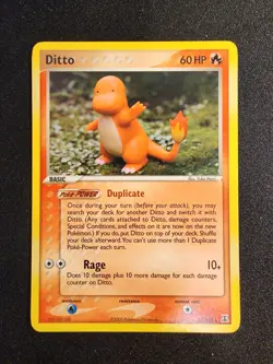 Ditto Pokemon Delta Species 37 36 40 Squirtle Charmander Bulbasuar LP/MP - Image 4