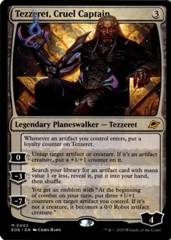 Tezzeret, Cruel Captain Non-Foil Edge of Eternities 2 NM MTG - Image 1