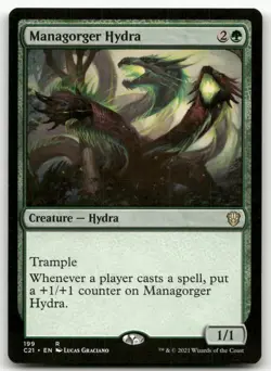 Managorger Hydra #199 (NM) Commander 2021 C21 Magic MTG - Image 1