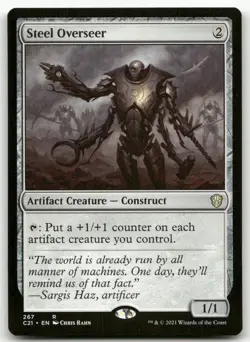 Steel Overseer #267 (NM) Commander 2021 C21 Magic MTG - Image 1