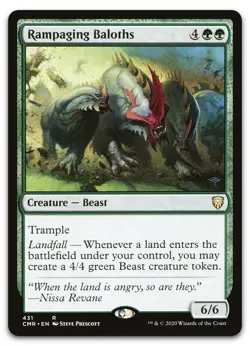 Rampaging Baloths #431 (NM) Commander Legends CMR Magic MTG - Image 1