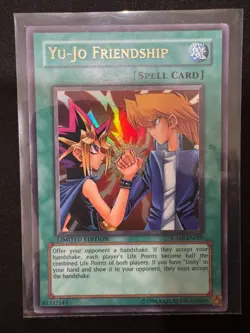 Yugioh Yu-Jo Friendship JUMP-EN007 Ultra Rare Limited Edition Shonen Jump - Image 3