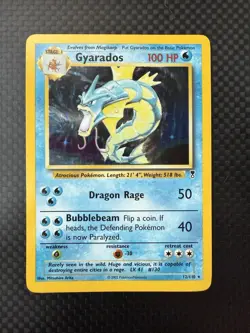 Pokemon TCG Gyarados 12/110 Legendary Collection Holo Rare LP - Image 1