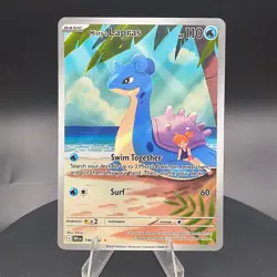 Pokemon TCG Misty's Lapras 194/182 Sv10: Destined Rivals Illustration Rare - Image 1