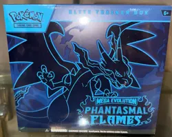 Pokemon Phantasmal Flames Elite Trainer Box ETB Factory Sealed - Image 1