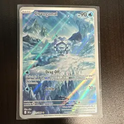 Pokemon TCG Cryogonal 111/086 Sv: Black Bolt Rare Holo English - Image 1